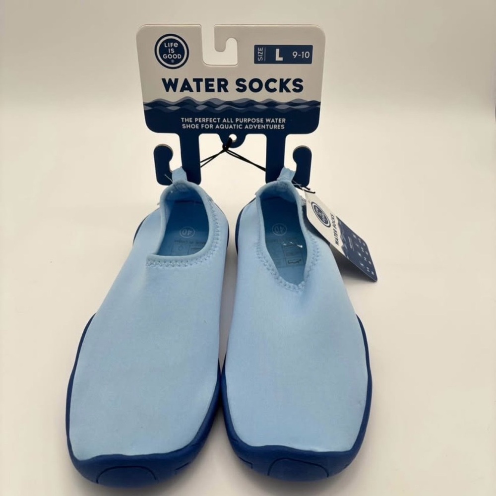 Life is Good Water Socks Shoes Size L 9-10